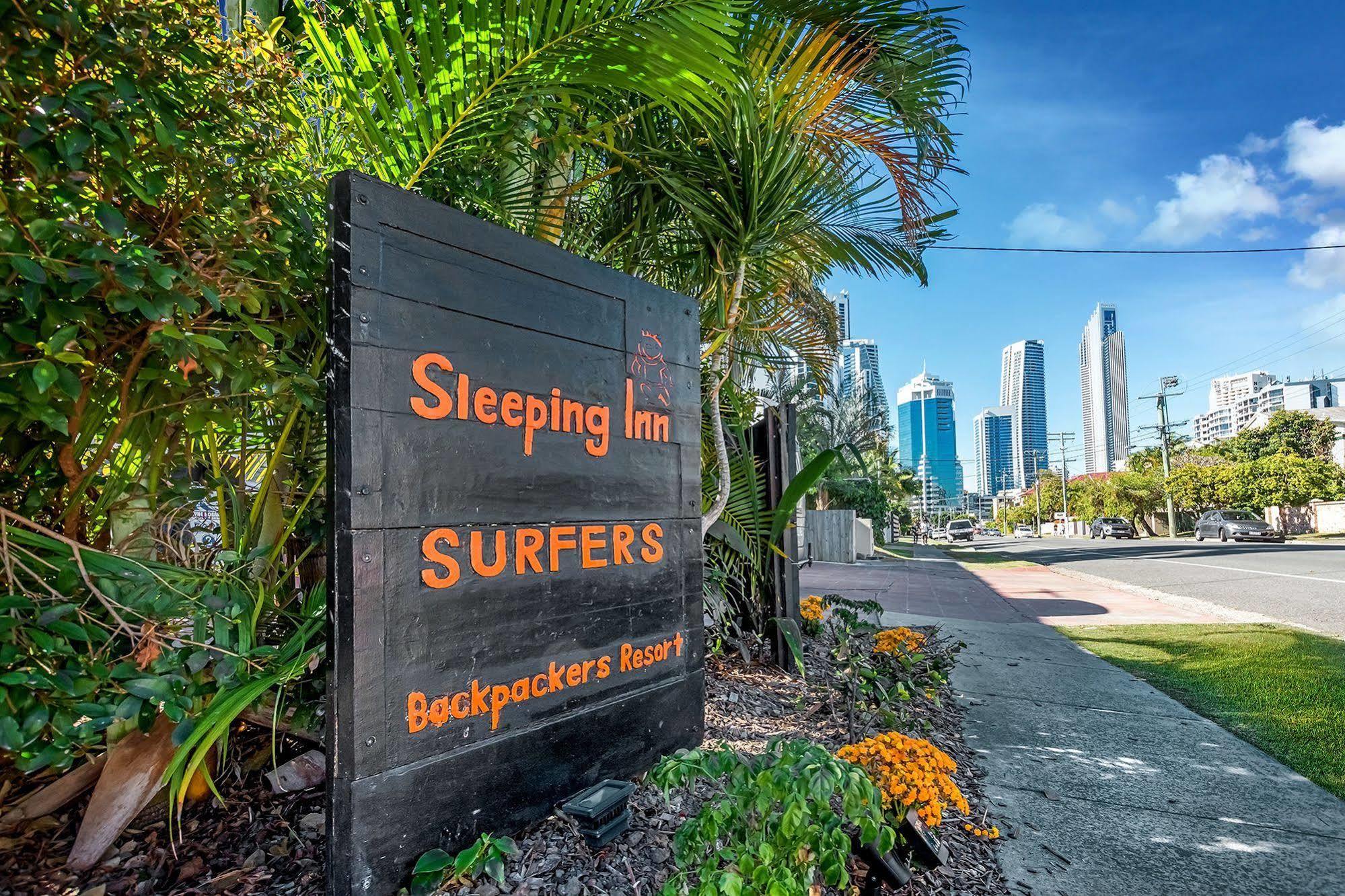 Sleeping Inn Backpackers Resort Guldkusten Exteriör bild