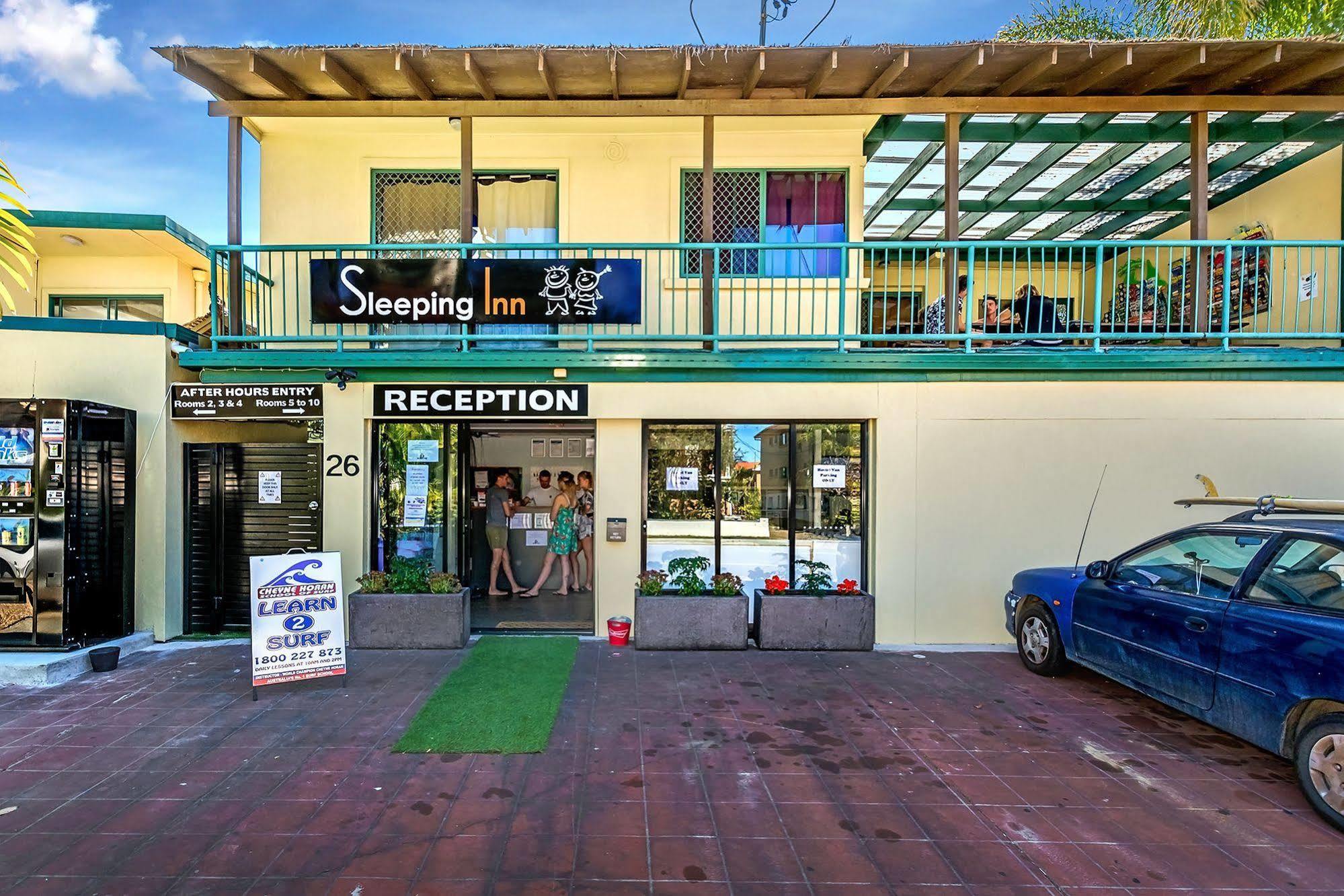 Sleeping Inn Backpackers Resort Guldkusten Exteriör bild